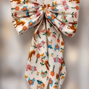 Farmhouse XL door bow hanger